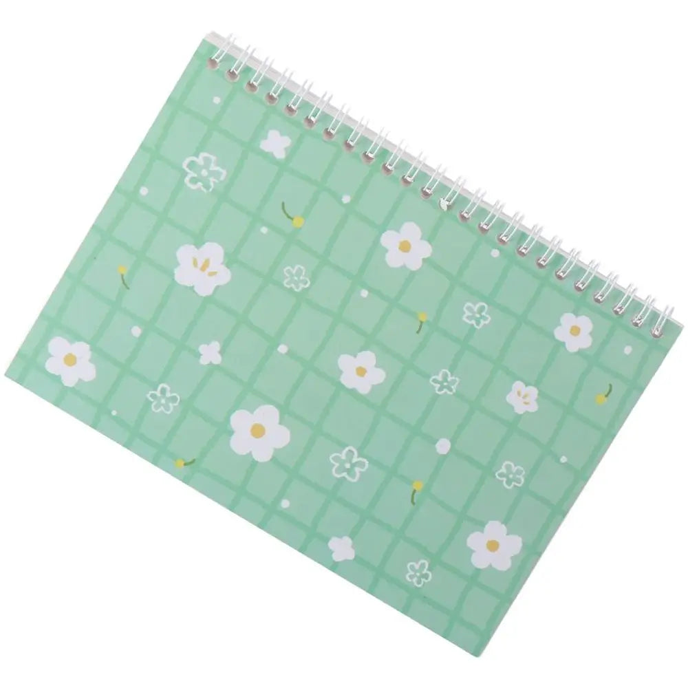 Green Flower Minimalist Notebook